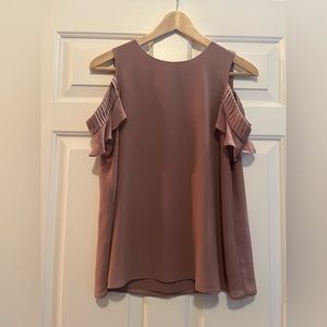 Q&A open shoulder blouse, size small